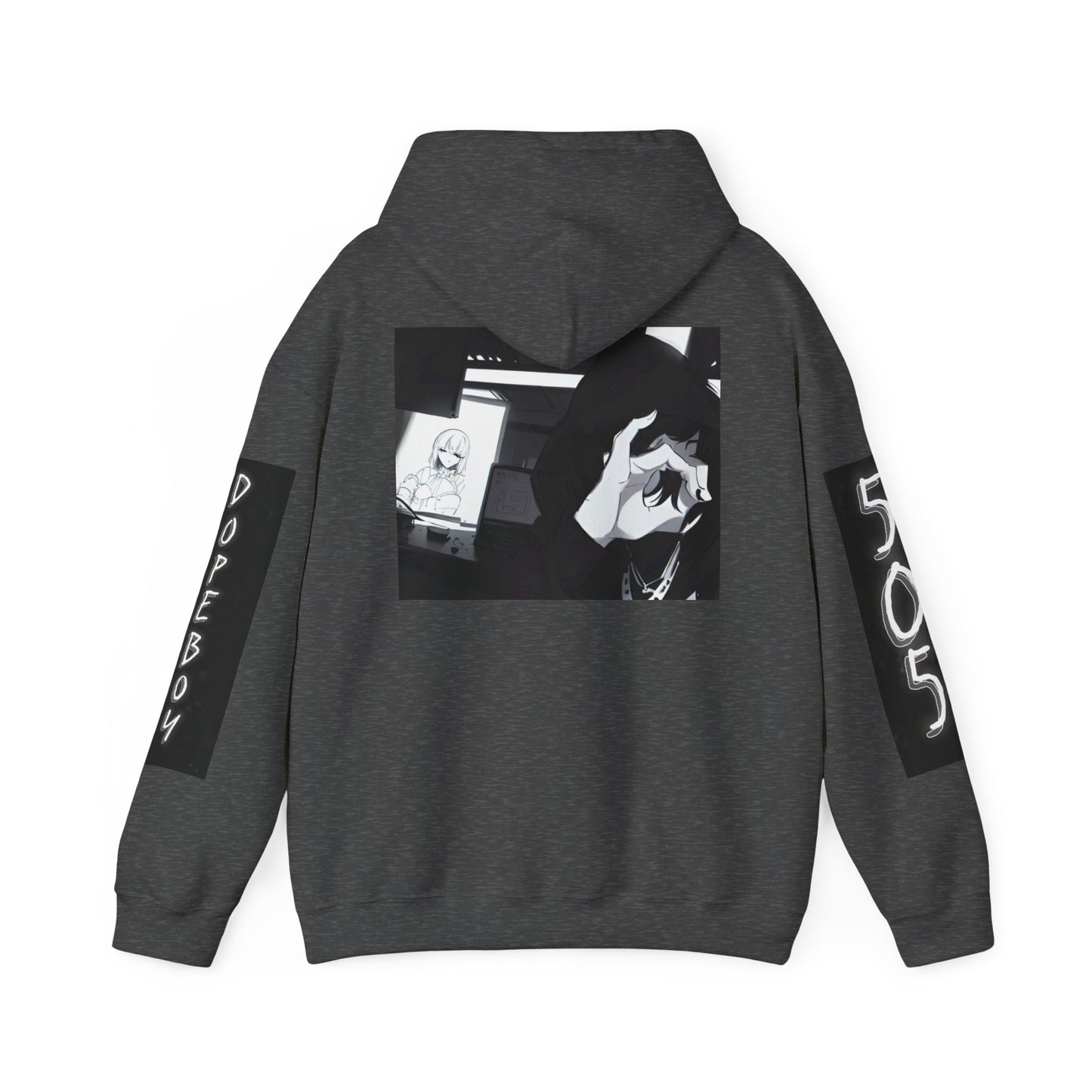 STEVIIS Dope Boy Rockstar Hooded Sweatshirt