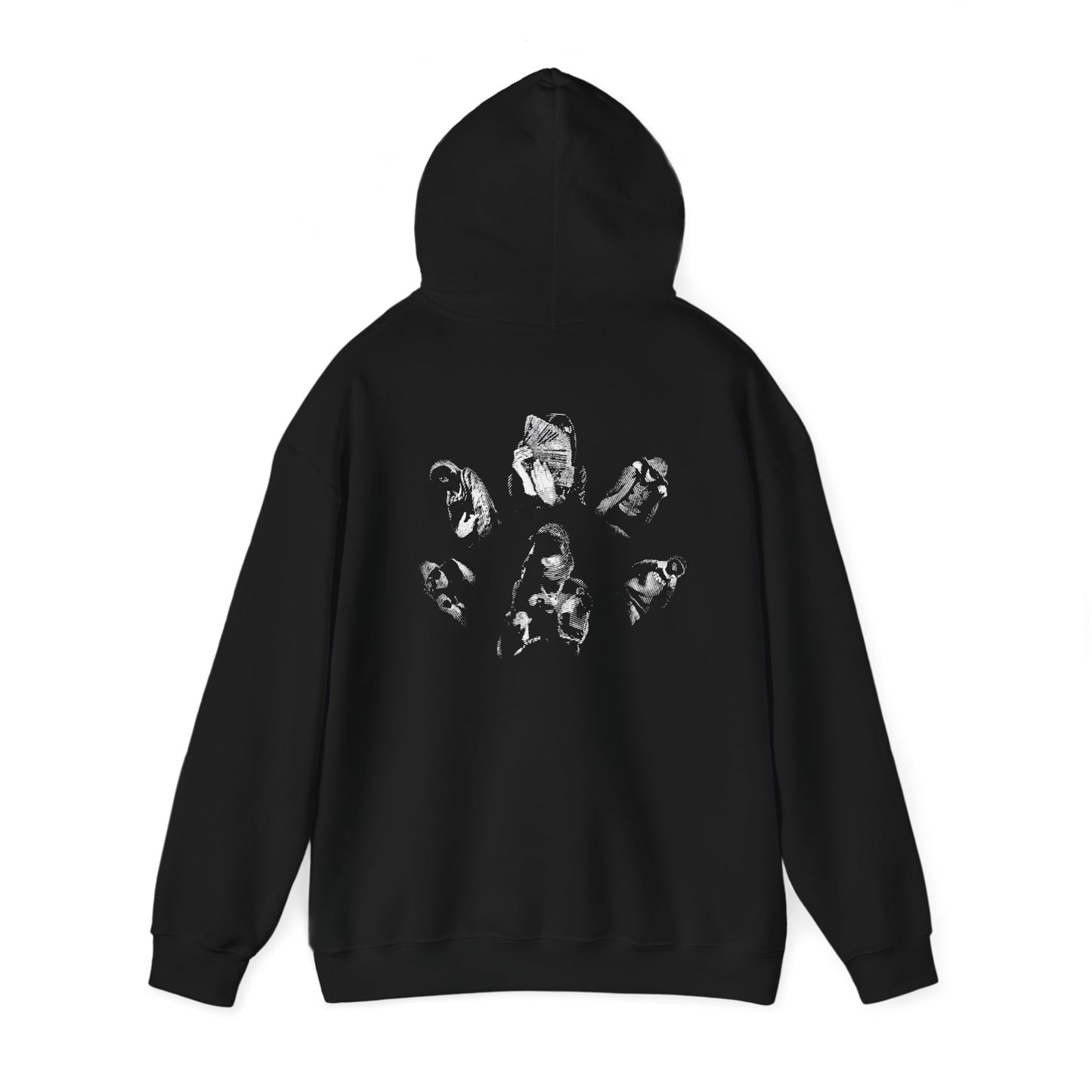 Mixed personalities Hooded Sweatshirt (505 Front )