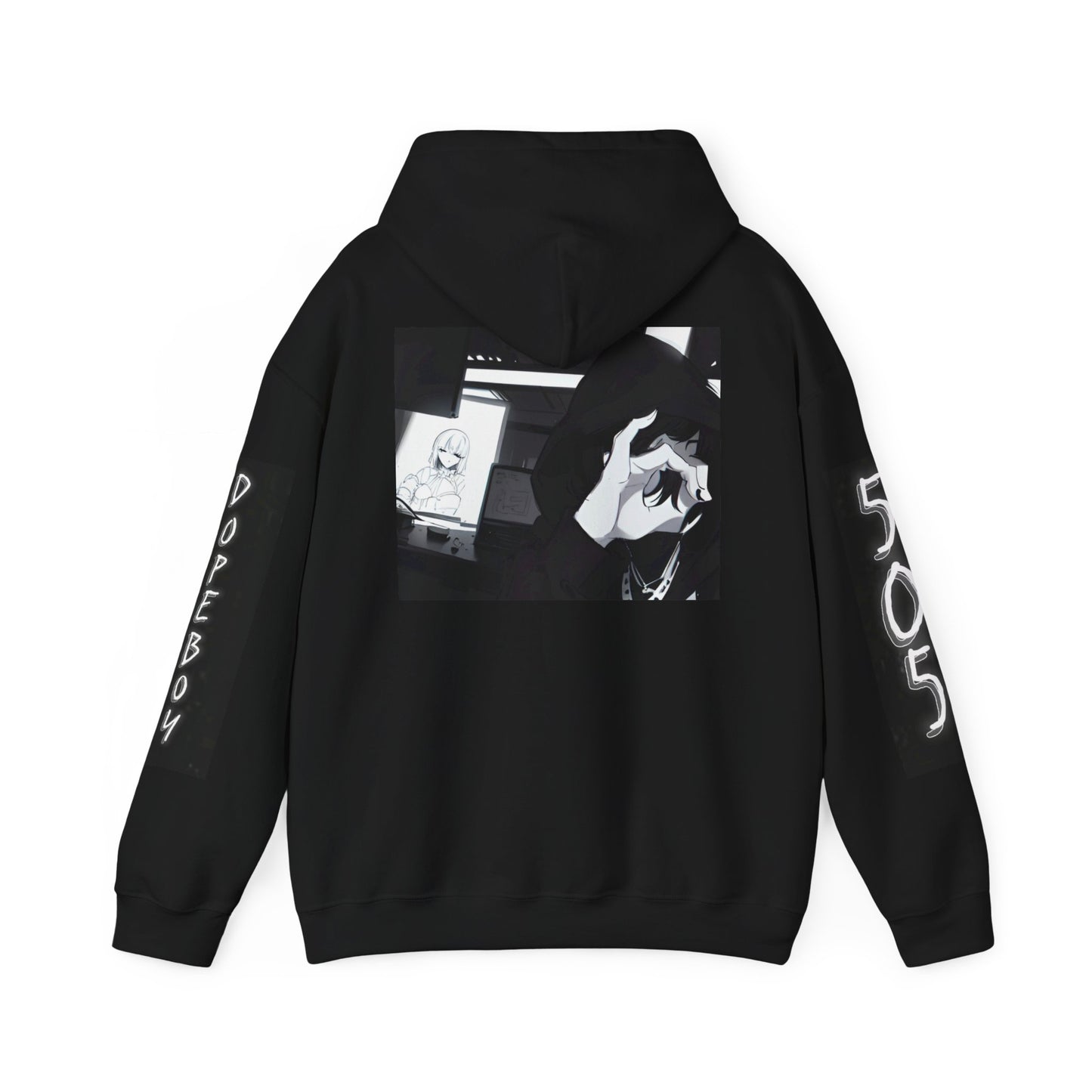 STEVIIS Dope Boy Rockstar Hooded Sweatshirt