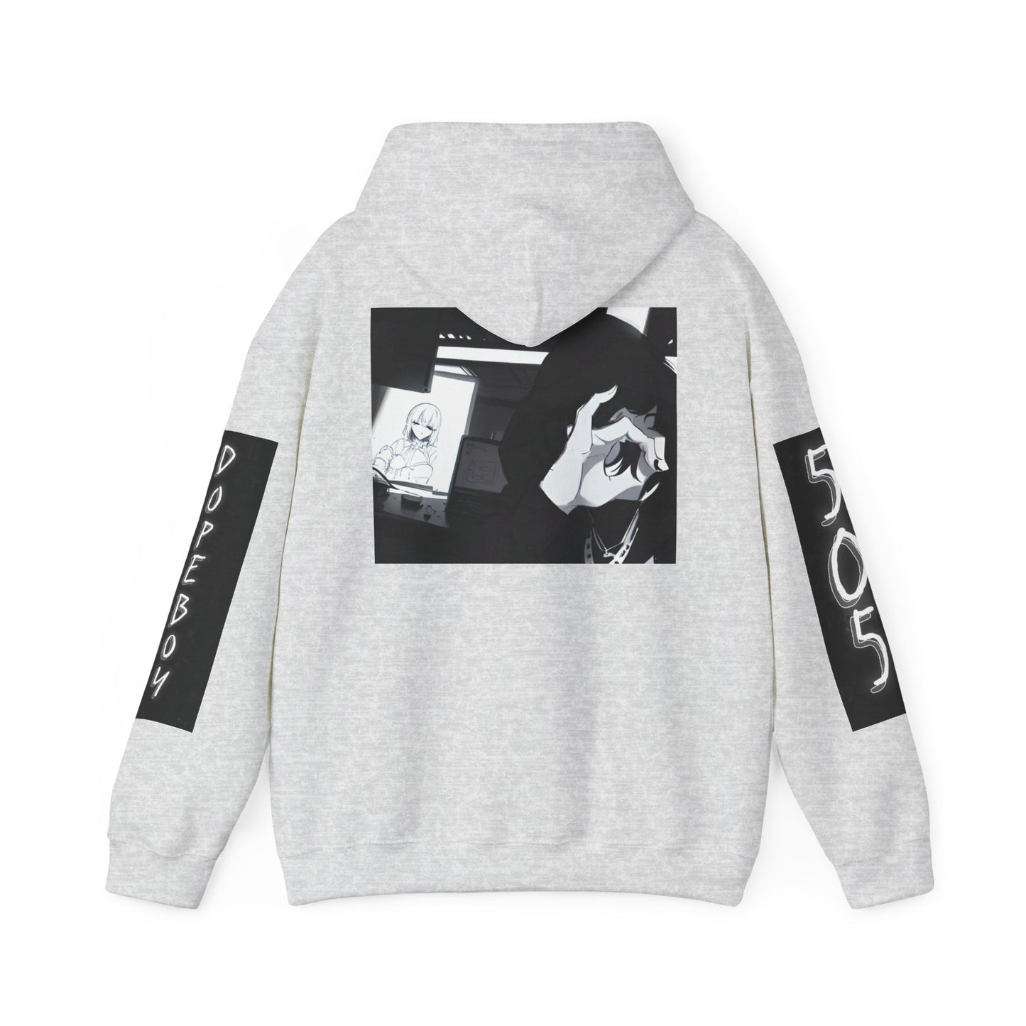 STEVIIS Dope Boy Rockstar Hooded Sweatshirt