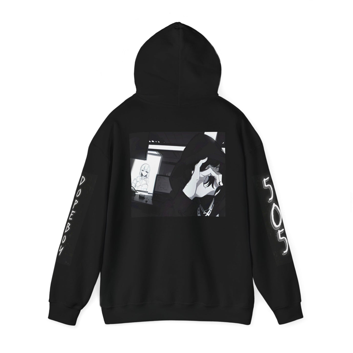 STEVIIS Dope Boy Rockstar Hooded Sweatshirt