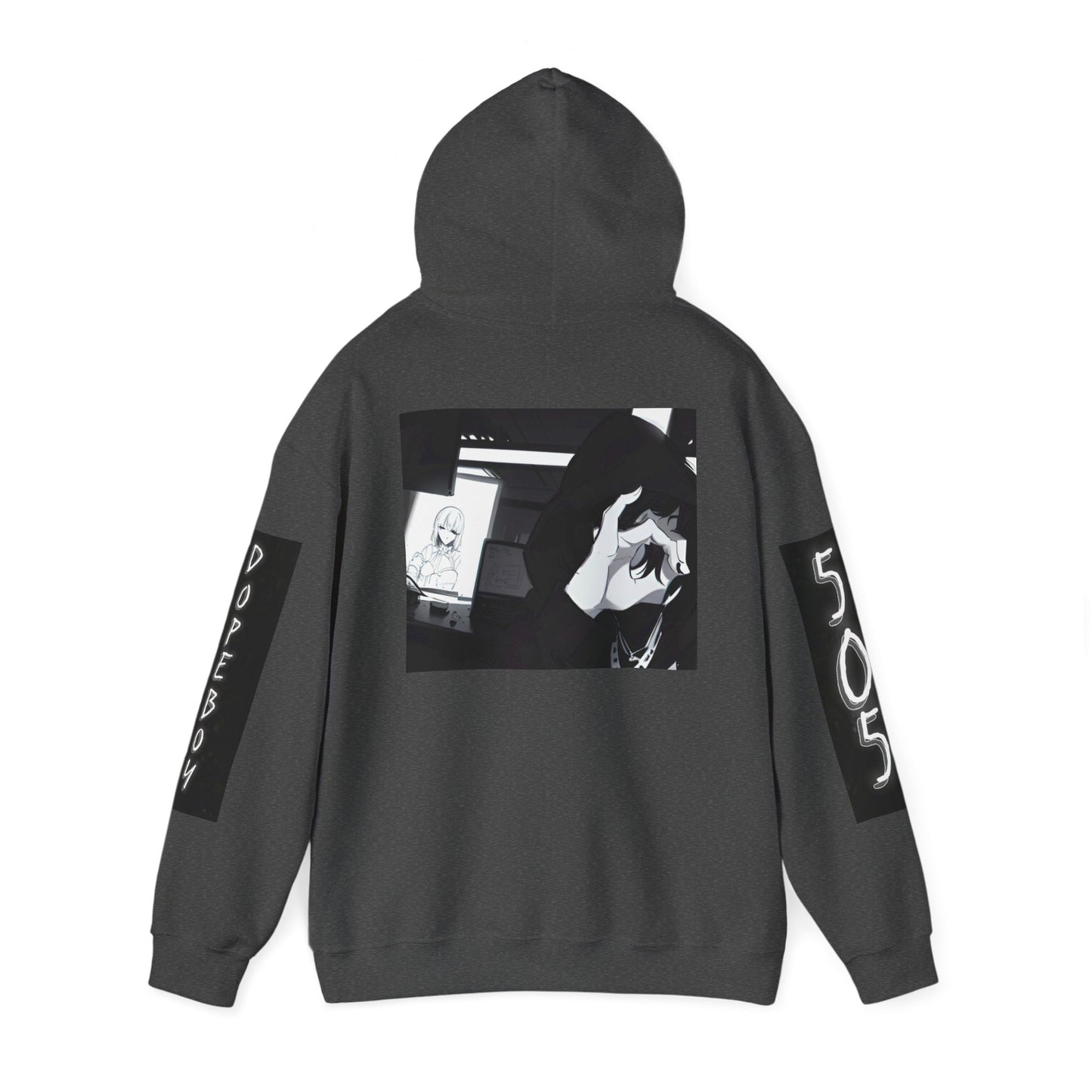 STEVIIS Dope Boy Rockstar Hooded Sweatshirt