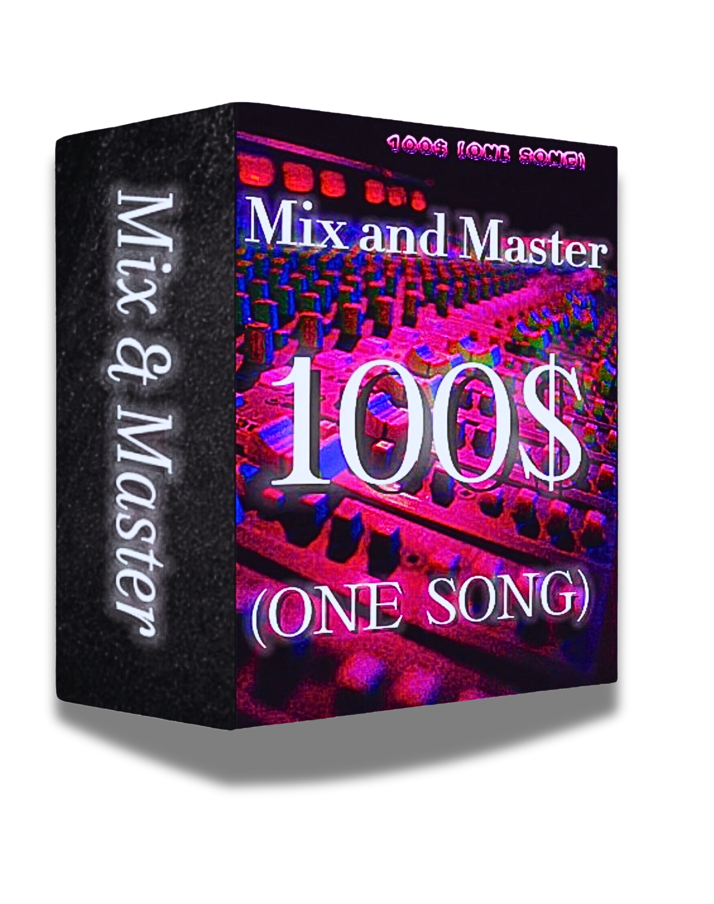 MIX AND MASTER (ONE SONG)10 or less stems