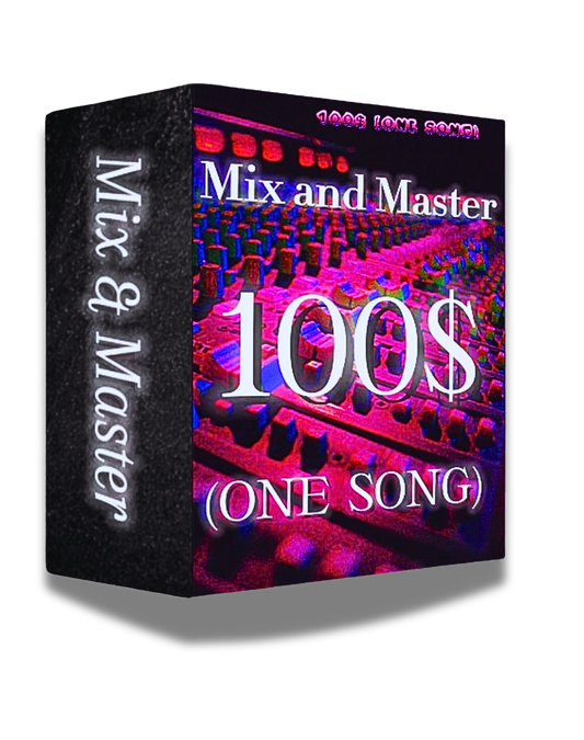 MIX AND MASTER (ONE SONG)10 or less stems